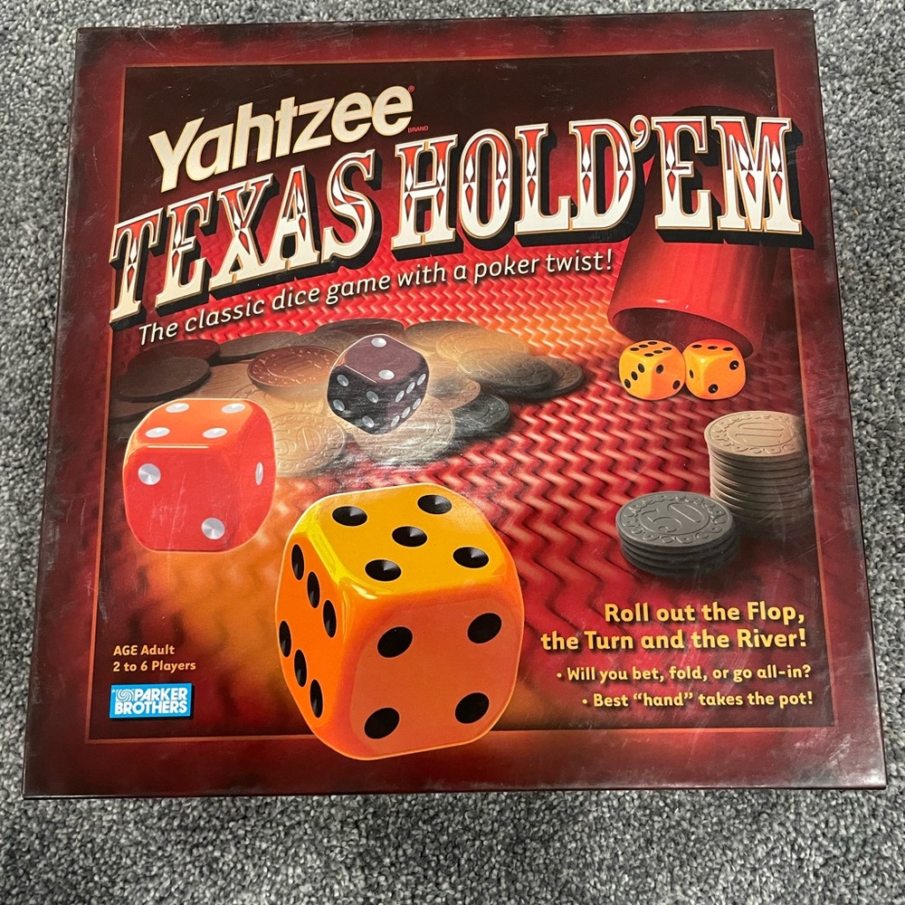 Yahtzee Texas Hold'em Dice Game m